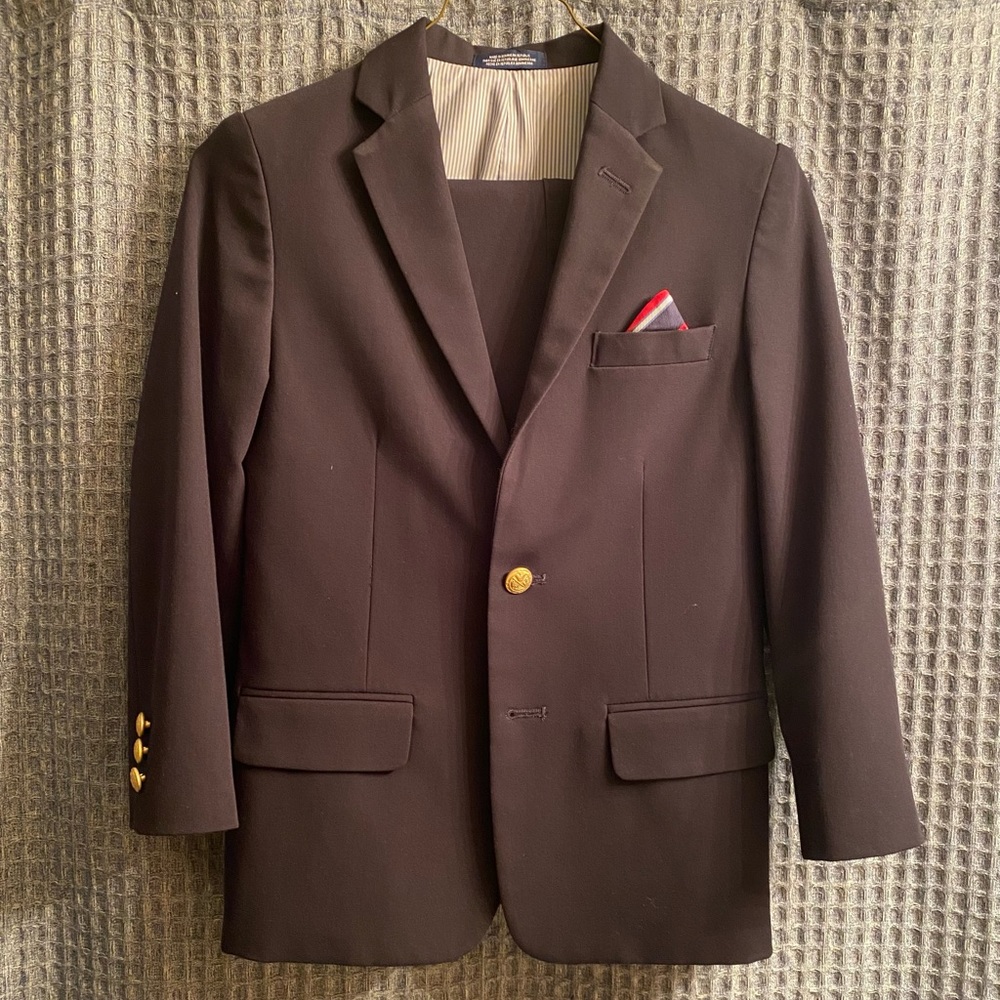 Boys Navy Izod